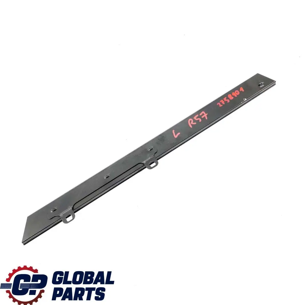 Mini R57 Cabrio Folding Top Front Left N/S Rail Seal Gasket Cover - SKU 2758101 - Part number 2758101