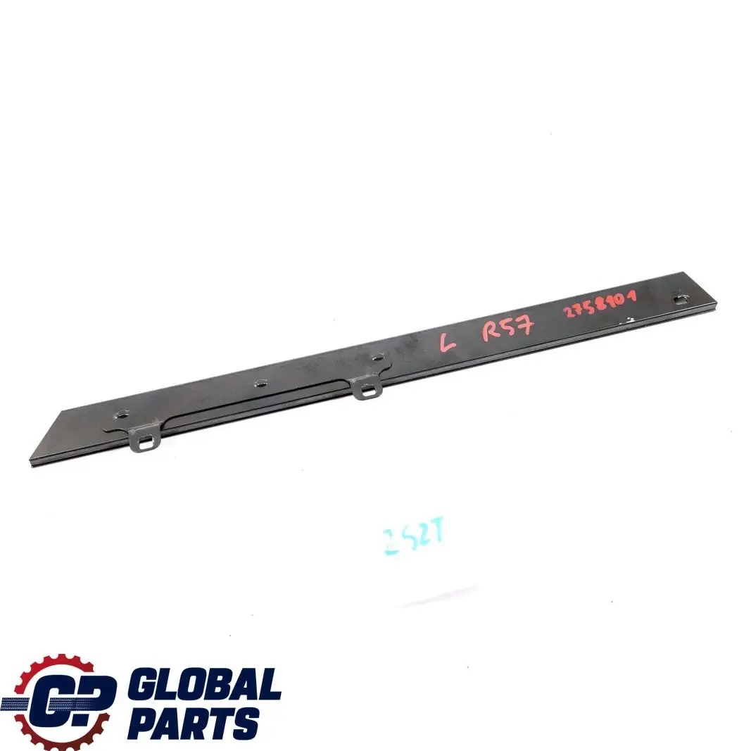 Mini R57 Cabrio Folding Top Front Left N/S Rail Seal Gasket Cover - SKU 2758101 - Part number 2758101