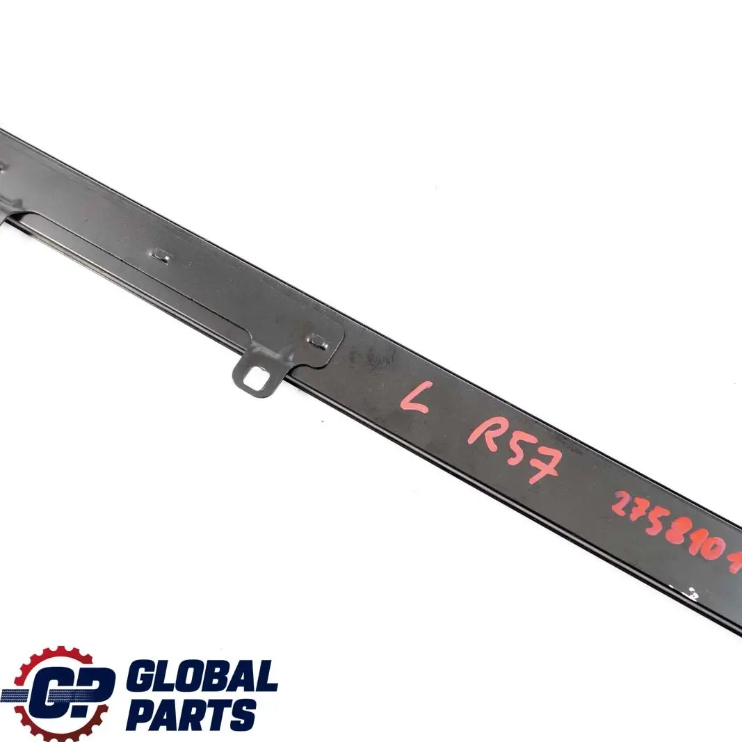 Mini R57 Cabrio Folding Top Front Left N/S Rail Seal Gasket Cover - SKU 2758101 - Part number 2758101