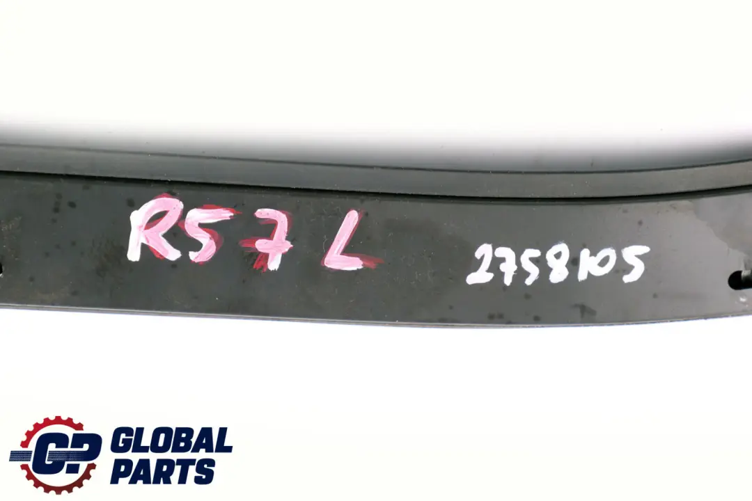 Folding Top Seal Sliding Roof Front Left N/S to Mini Cabrio R57 LCI with Part number 2758105 Mini Cabrio R57 LCI Folding Top Seal Sliding Roof Front Left N/S - SKU 2758105 - Part number 2758105