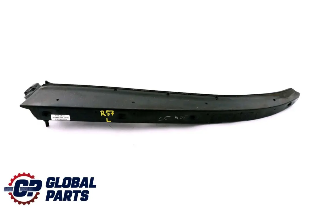 Guarnizione Posteriore Sinistro N/S Sliding Roof per Mini Cooper R57 F57 Cabrio con numero di parte 2758111 Mini Cooper R57 F57 Cabrio Guarnizione Posteriore Sinistro N/S Sliding Roof - SKU 2758111 - Numero di parte 2758111