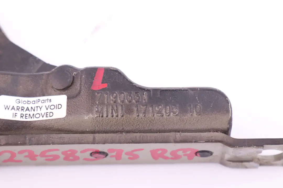 Charniere Hayon Arriere Gauche Noir 7190331 pour Mini Cooper R57 Cabriolet à propos du numéro de pièce 2758375 Mini Cooper R57 Cabriolet Charniere Hayon Arriere Gauche Noir 7190331 - SKU 2758375-BLK - Numéro de pièce 2758375