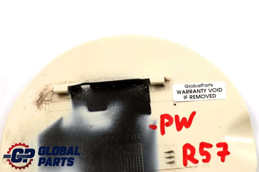 Klapka Wlewu Pepper White 7190622 do Mini R57 R58 o numerze 2758379 Mini R57 R58 Klapka Wlewu Pepper White 7190622 - SKU 2758379-PW - Numer Części 2758379