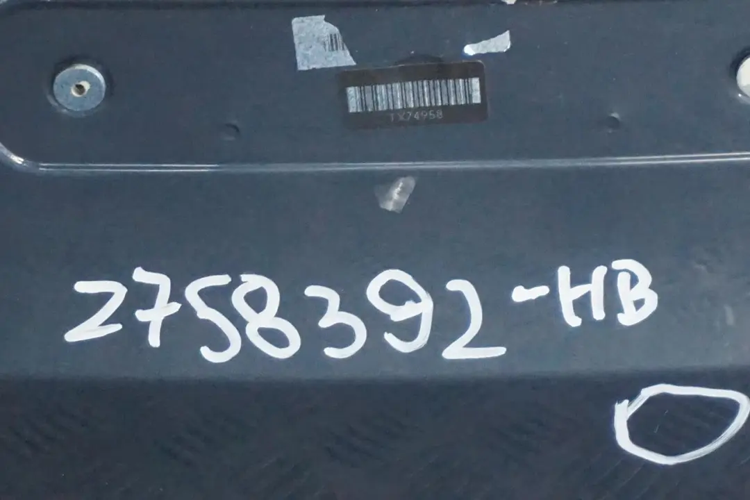 BMW Mini Cabrio R57 Trunk Lid Tailgate Boot Lid Horizon Blue Metallic - A93 - SKU 2758392-HB - Part number 2758392