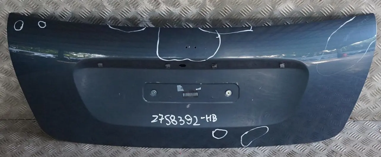 BMW Mini Cabrio R57 Trunk Lid Tailgate Boot Lid Horizon Blue Metallic - A93