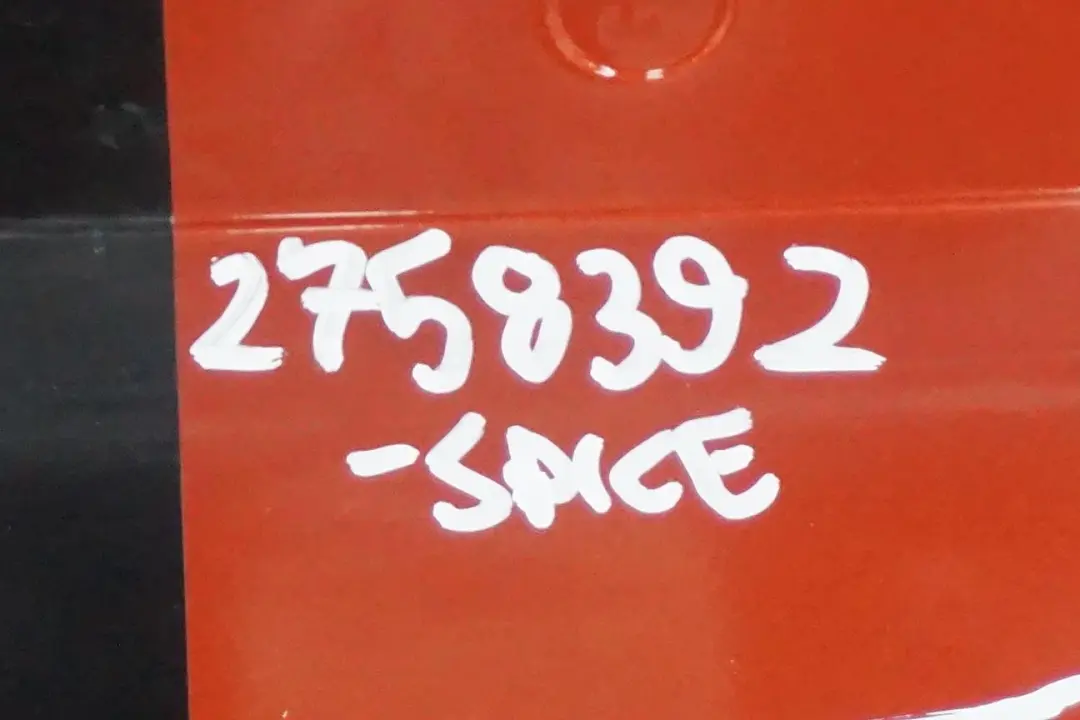 BMW Mini Cabrio Convertible R57 Trunk Lid Tailgate Boot Lid Spice Orange - B23 - SKU 2758392-SPICE - Part number 2758392