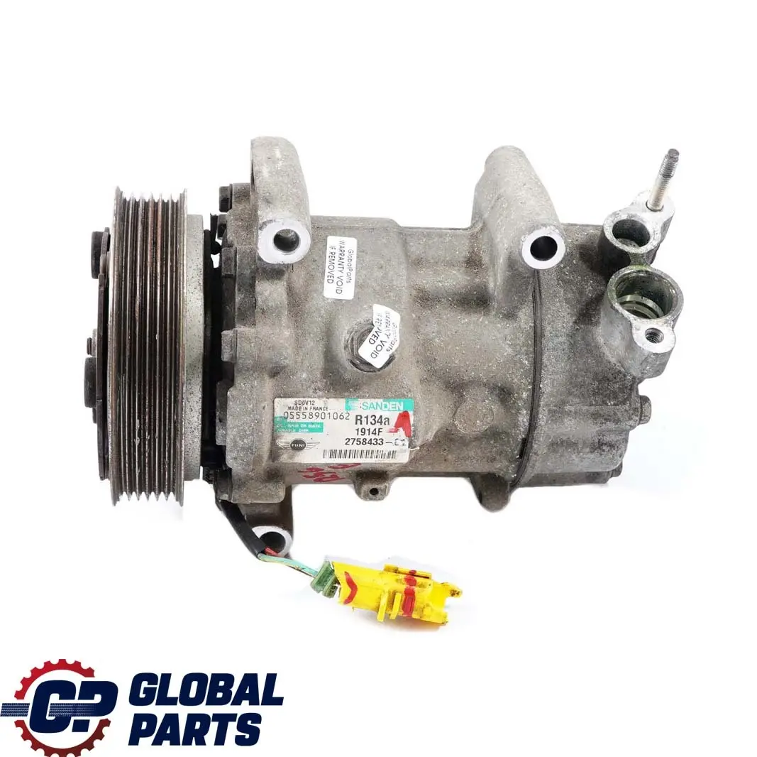 Compresseur De Pompe De Climatisation pour Mini Cooper R55 R56 R57 R60 à propos du numéro de pièce 2758433 Mini Cooper R55 R56 R57 R60 Compresseur De Pompe De Climatisation - SKU 2758433-1 - Numéro de pièce 2758433