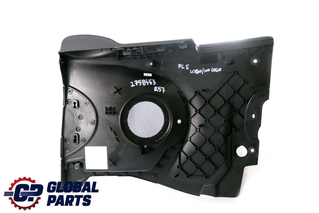 BMW Mini R57 Cabrio Seitenverkleidung Hinten Links Carbon Black Schwarz - SKU 2758453 - Teilenummer 2758453