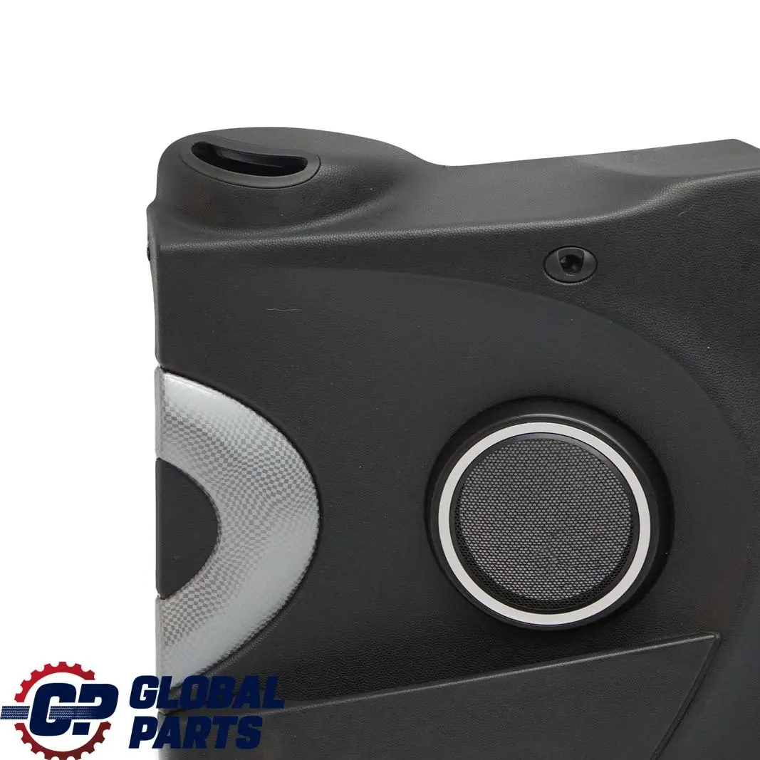 Mini Cooper Cabrio R57 Rear Lateral Trim Panel Right O/S Carbon Black Checkered - SKU 2758454-1 - Part number 2758454