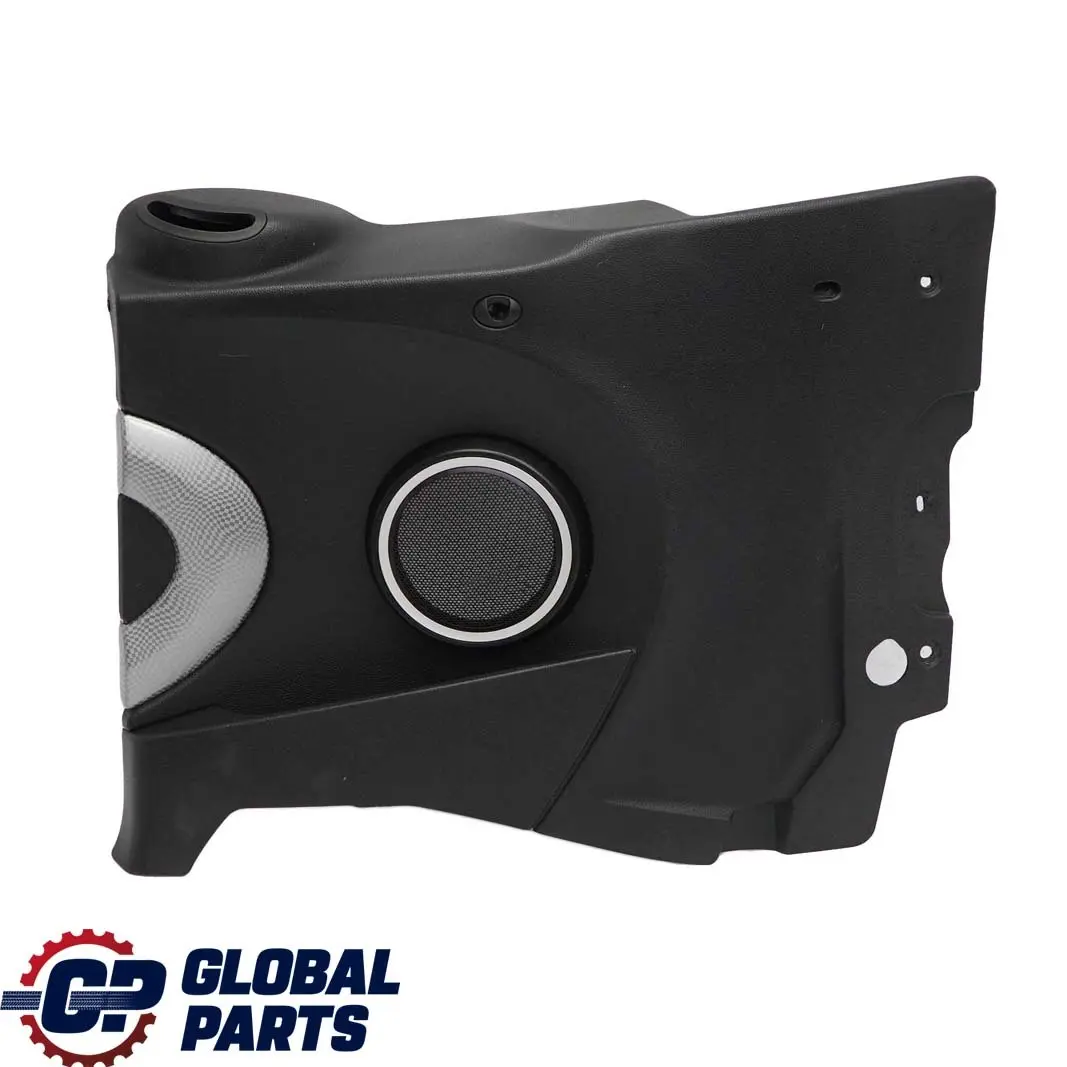 Panel lateral trasero derecho Carbon Black Checkered para Mini Cooper Cabrio R57 con número de pieza 2758454 Mini Cooper Cabrio R57 Panel lateral trasero derecho Carbon Black Checkered - SKU 2758454-1 - Número de pieza 2758454