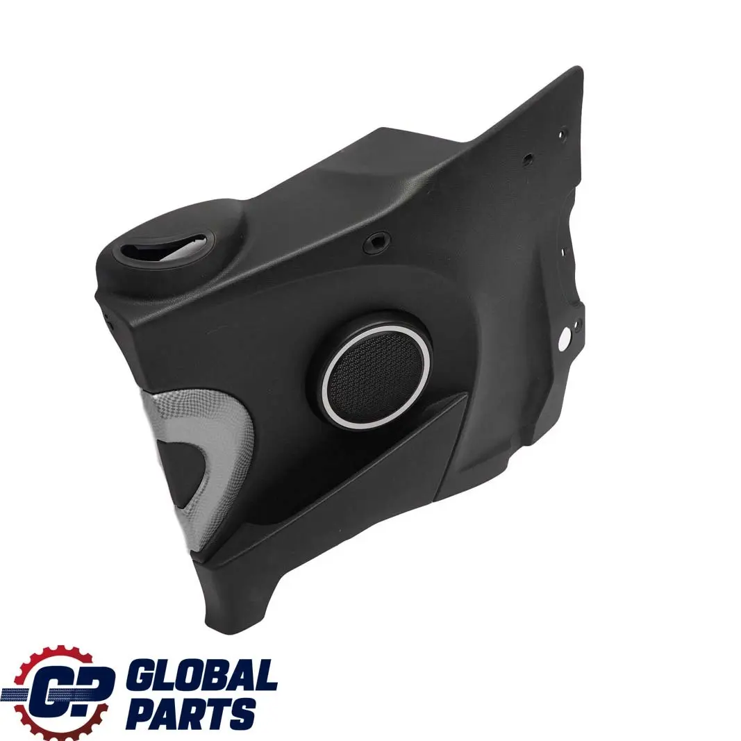 Lateral Trim Panel Right O/S Carbon Black Checkered to Mini Cooper Cabrio R57 Rear with Part number 2758454 Mini Cooper Cabrio R57 Rear Lateral Trim Panel Right O/S Carbon Black Checkered - SKU 2758454-1 - Part number 2758454