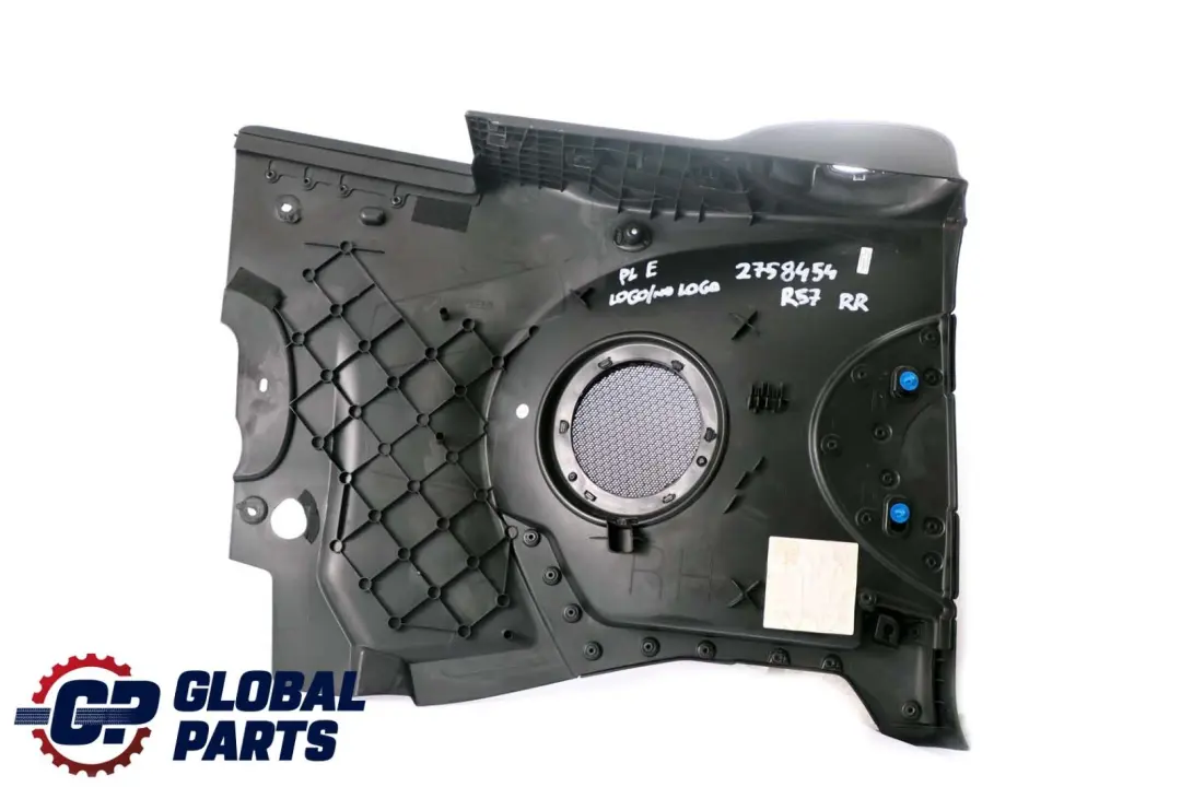 Lateral Trim Panel Right O/S Carbon Black to Mini Cabrio Convertible R57 Rear with Part number 2758454 Mini Cabrio Convertible R57 Rear Lateral Trim Panel Right O/S Carbon Black - SKU 2758454 - Part number 2758454