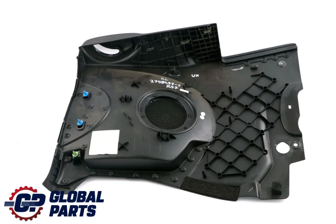 Rivestimento Laterale Posteriore Sinistra Nero Carbonio per Mini Cabrio R57 con numero di parte 2758457 Mini Cabrio R57 Rivestimento Laterale Posteriore Sinistra Nero Carbonio - SKU 2758457-1 - Numero di parte 2758457
