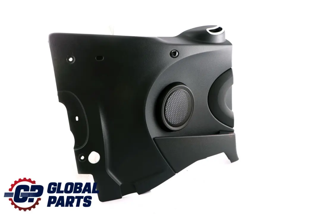 Embellecedor Lateral Trasero Izquierdo Cromo Negro para Mini Cabrio R57 con número de pieza 2758457 Mini Cabrio R57 Embellecedor Lateral Trasero Izquierdo Cromo Negro - SKU 2758457-2 - Número de pieza 2758457