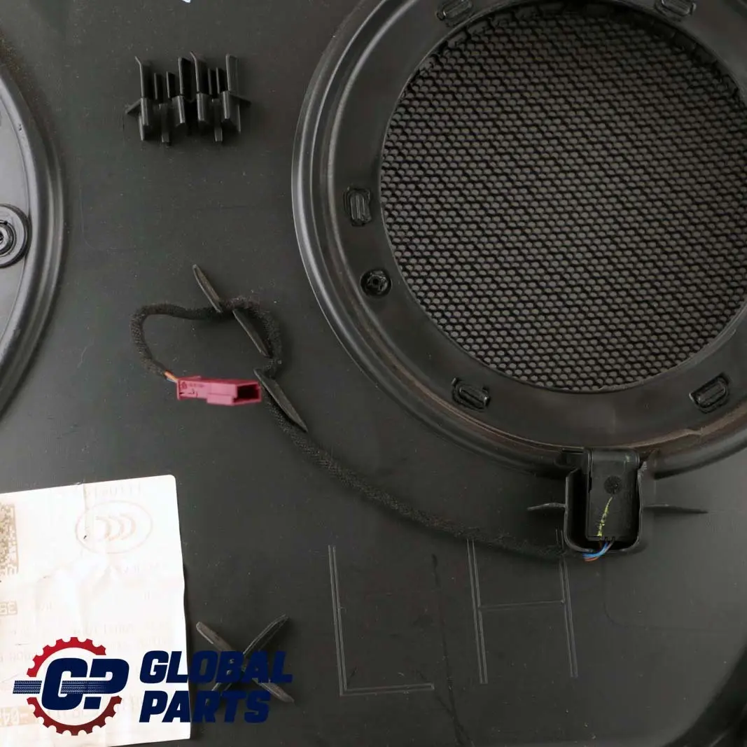 Mini Cooper R57 Cabrio Rear Lateral Trim Speaker Cover Panel Left N/S Black - SKU 2758457-3 - Part number 2758457