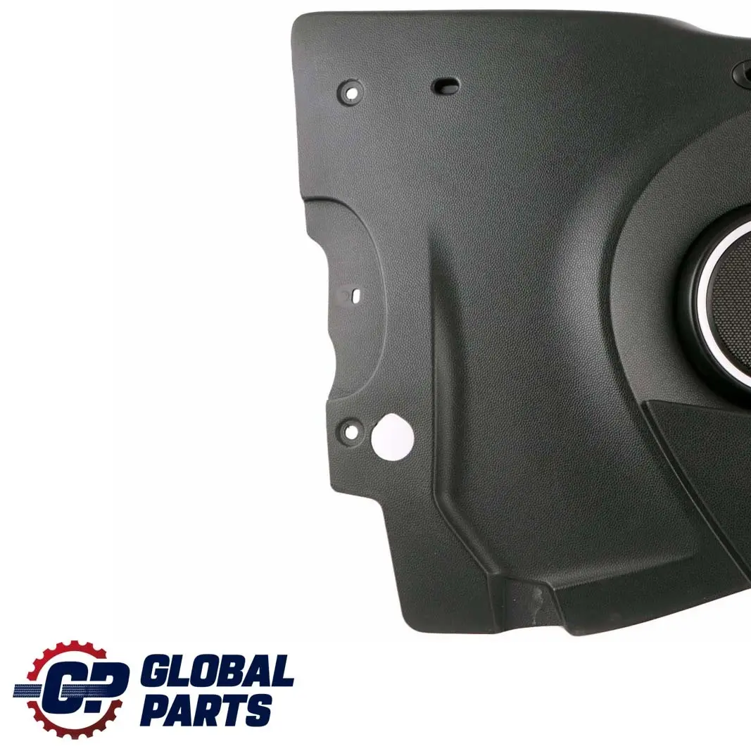 Mini Cooper R57 Cabrio Rear Lateral Trim Speaker Cover Panel Left N/S Black - SKU 2758457-3 - Part number 2758457