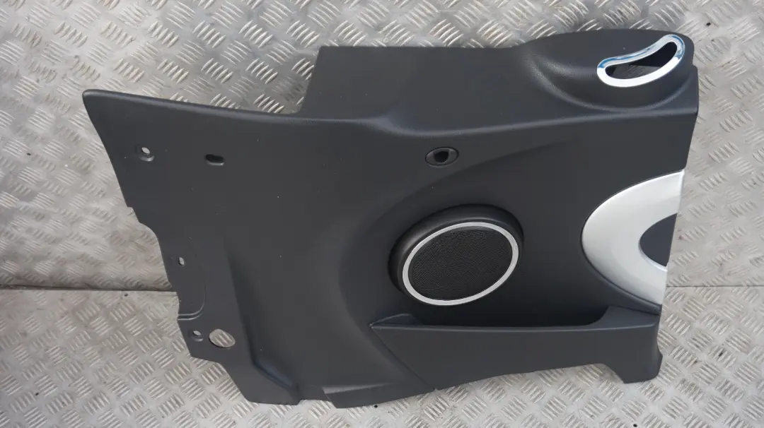 Lateral Trim Panel Left N/S Black Chrome Silver to Mini Cabrio R57 Rear with Part number 2758457 Mini Cabrio R57 Rear Lateral Trim Panel Left N/S Black Chrome Silver - SKU 2758457 - Part number 2758457