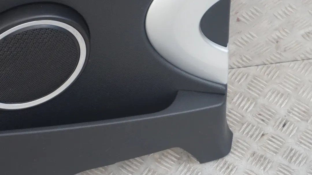 Lateral Trim Panel Left N/S Black Chrome Silver to Mini Cabrio R57 Rear with Part number 2758457 Mini Cabrio R57 Rear Lateral Trim Panel Left N/S Black Chrome Silver - SKU 2758457 - Part number 2758457