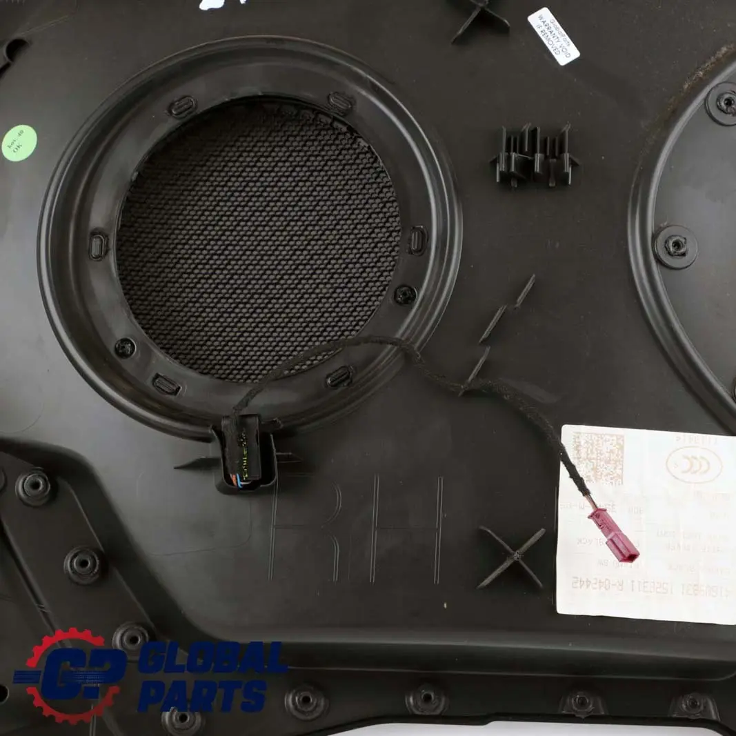 Lateral Trim Panel Right O/S Carbon Black to Mini Cooper One R57 Cabrio Rear with Part number 2758458 Mini Cooper One R57 Cabrio Rear Lateral Trim Panel Right O/S Carbon Black - SKU 2758458-3 - Part number 2758458