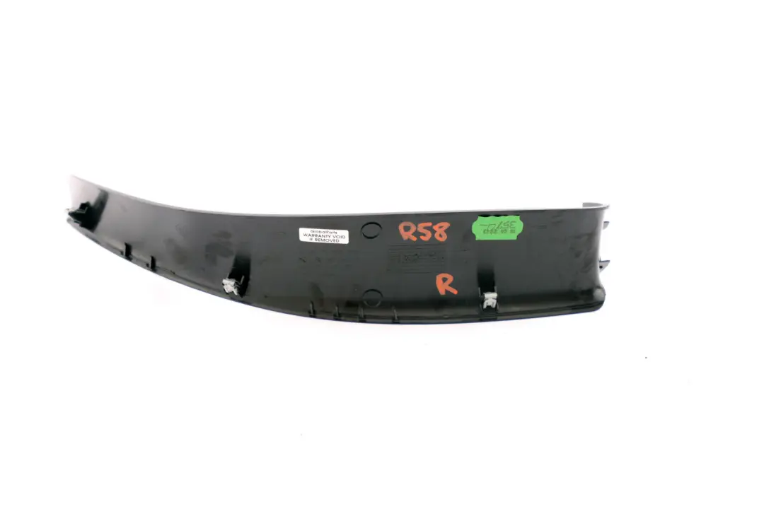 Mini Cooper R58 Embellecedor panel tapa maletero Derecha - SKU 2758780 - Número de pieza 2758780