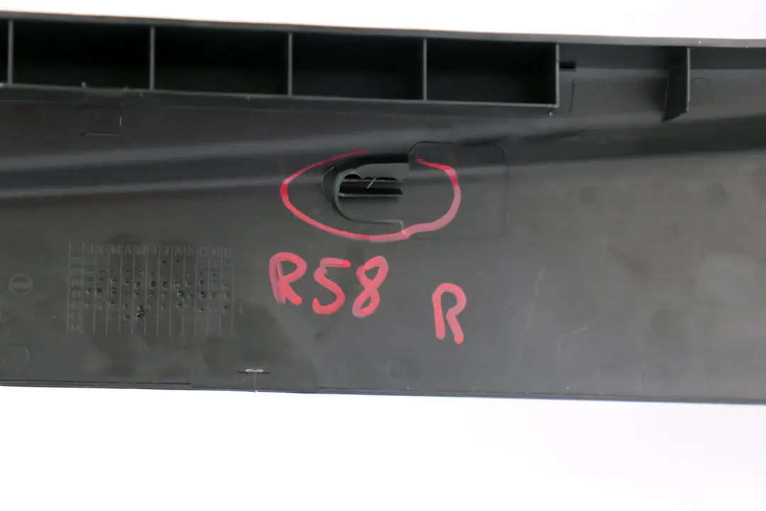 Mini Cooper R58 R59 Lateral Trim Panel Bottom Front Kick Right O/S Black - SKU 2758862 - Part number 2758862