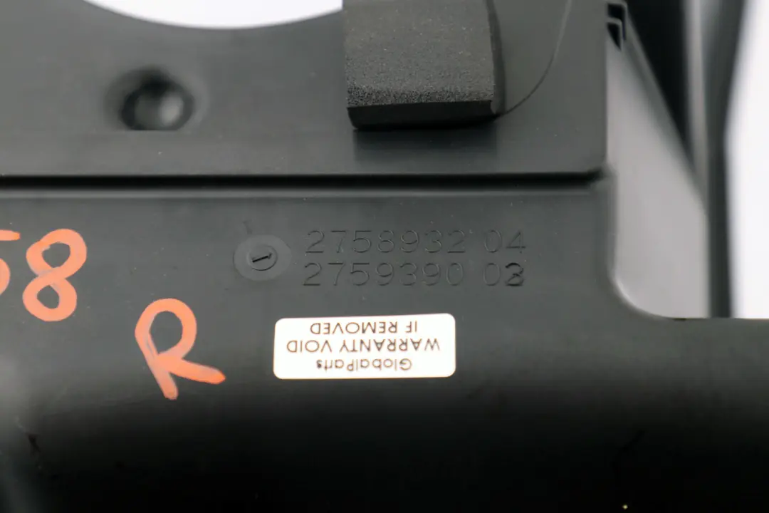 Lautsprecherhalterung Hinten Rechts O/S für MINI Cooper R58 R59 mit Teilenummer 2758932 MINI Cooper R58 R59 Lautsprecherhalterung Hinten Rechts O/S - SKU 2758932 - Teilenummer 2758932