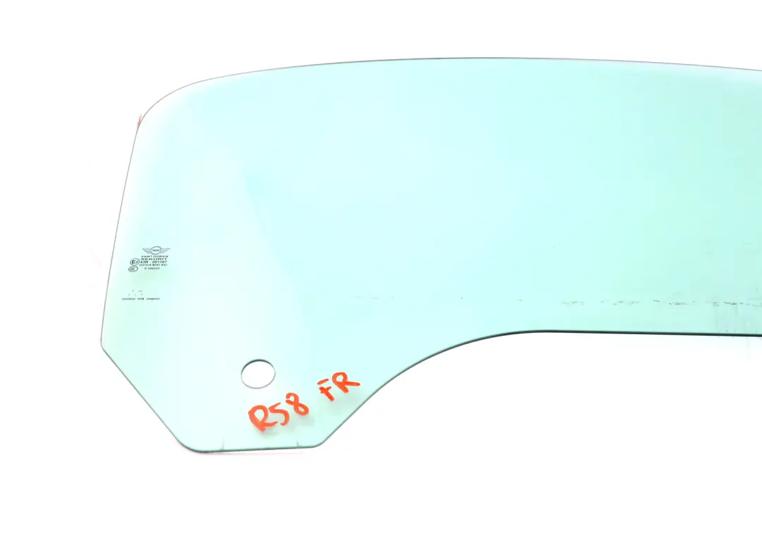 Mini R58 Coupe Szyba Drzwi Prawy Przód AS2 - SKU 2758958 - Numer Części 2758958