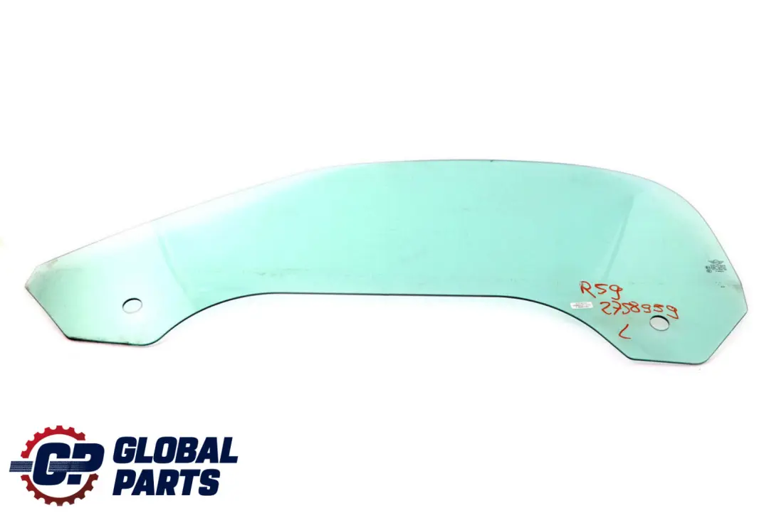 Tür Fenster Glas Links AS2 für Mini Roadster R59 mit Teilenummer 2758959 Mini Roadster R59 Tür Fenster Glas Links AS2 - SKU 2758959 - Teilenummer 2758959