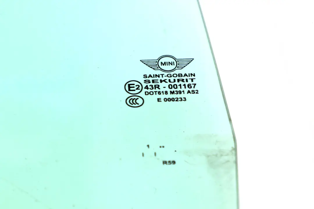 Mini Roadster R59 Door Window Glass Left N/S AS2 - SKU 2758959 - Part number 2758959