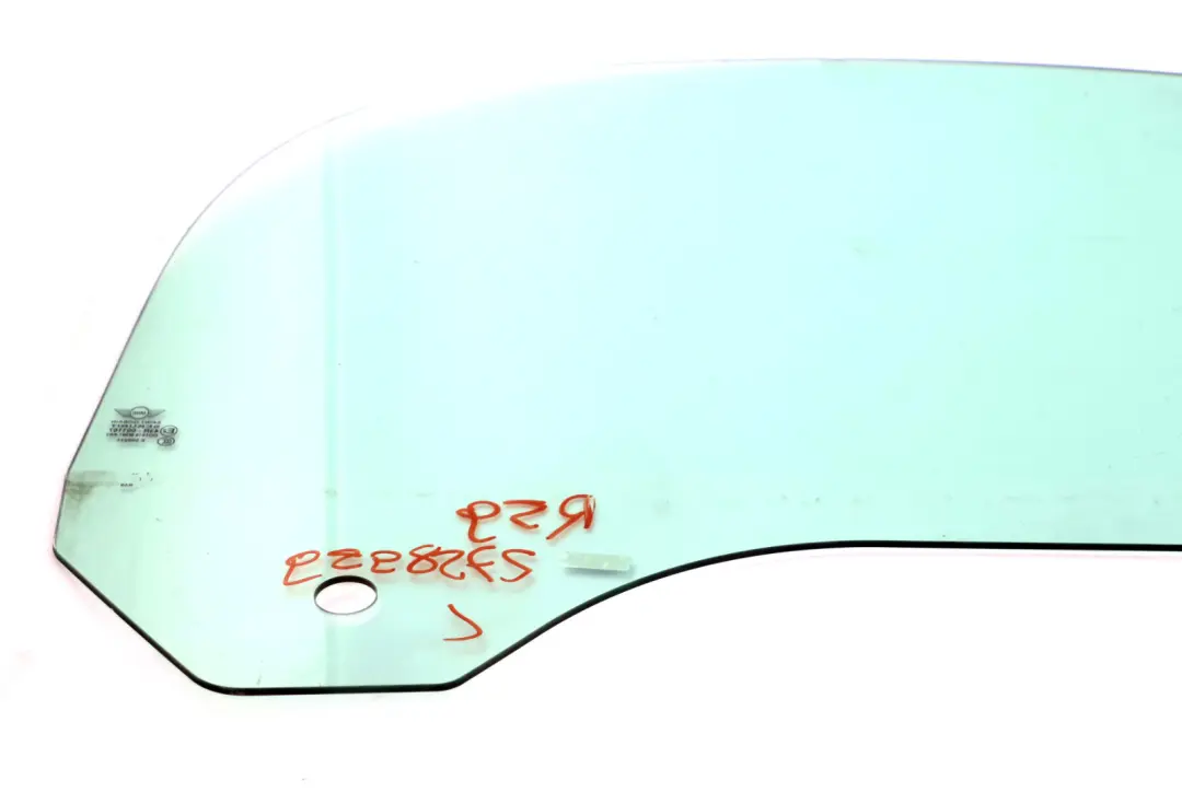 Vetro Finestrino Porta Sinistra AS2 per Mini Roadster R59 con numero di parte 2758959 Mini Roadster R59 Vetro Finestrino Porta Sinistra AS2 - SKU 2758959 - Numero di parte 2758959