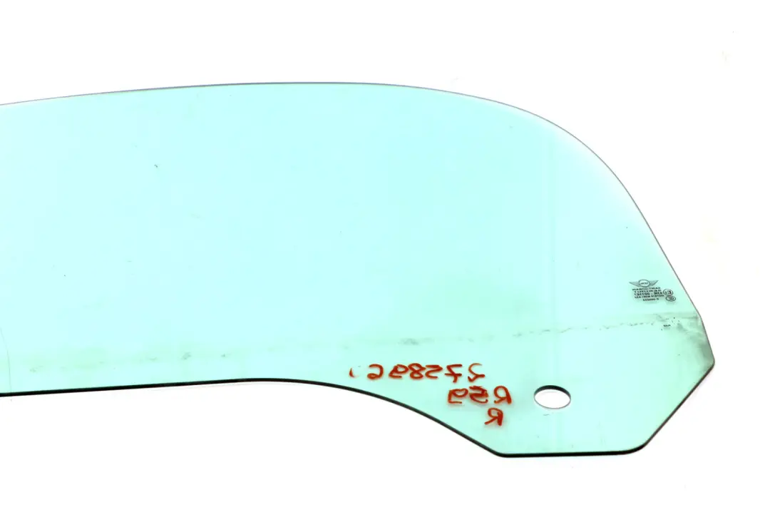 Door Window Glass Right O/S AS2 to Mini Roadster R59 with Part number 2758960 Mini Roadster R59 Door Window Glass Right O/S AS2 - SKU 2758960 - Part number 2758960
