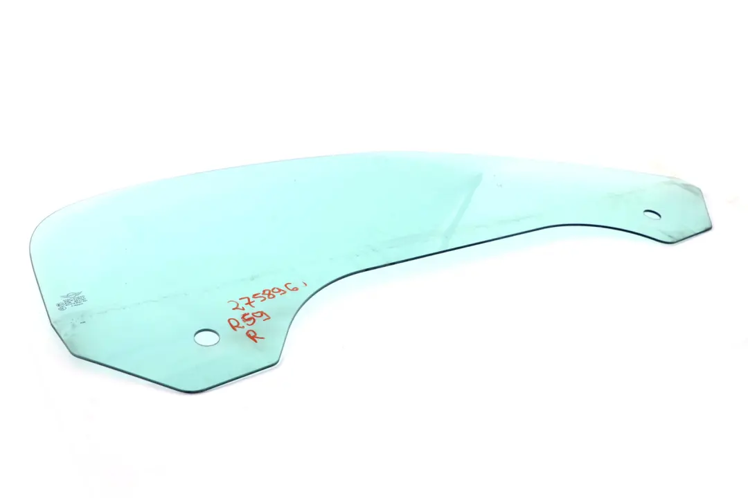 Mini Roadster R59 Door Window Glass Right O/S AS2 - SKU 2758960 - Part number 2758960