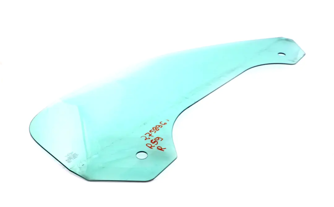 Vitre de porte droite AS2 pour Mini Roadster R59 à propos du numéro de pièce 2758960 Mini Roadster R59 Vitre de porte droite AS2 - SKU 2758960 - Numéro de pièce 2758960