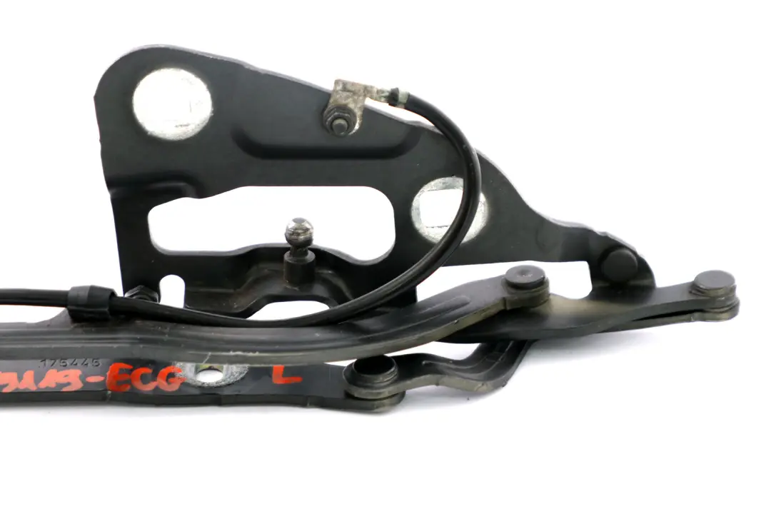 Left N/S Trunk Lid Tailgate Hinge Black Eclipse Grey to Mini Roadster R59 with Part number 2759119 Mini Roadster R59 Left N/S Trunk Lid Tailgate Hinge Black Eclipse Grey - SKU 2759119 - Part number 2759119