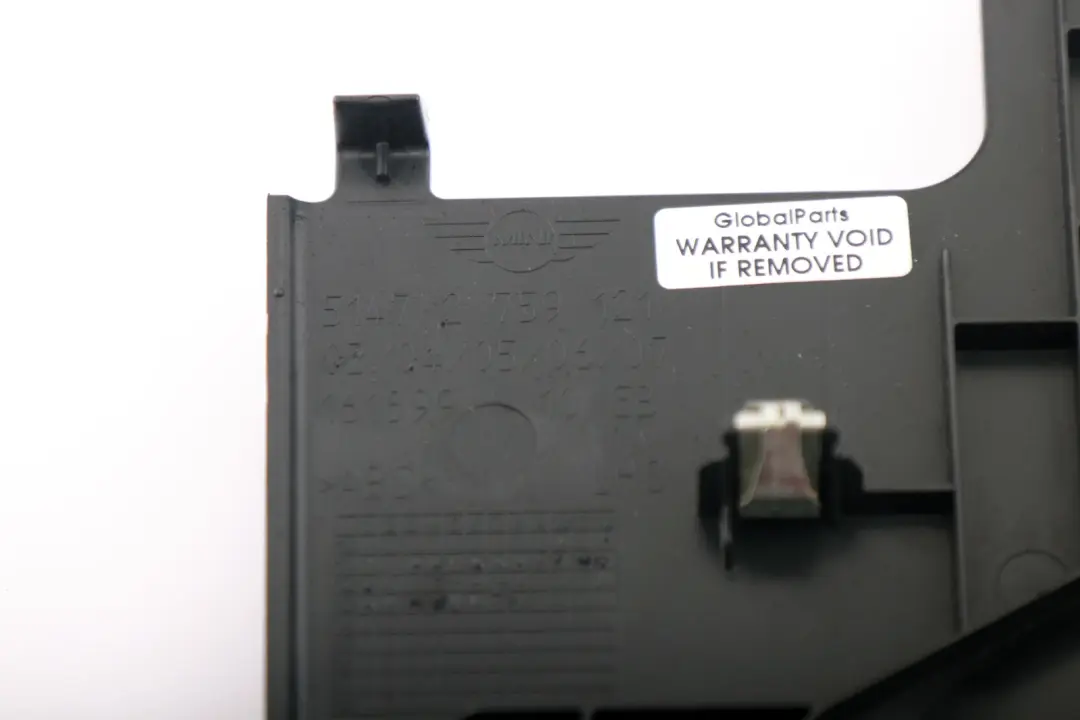 Trim Panel Trunk Boot Partition Left N/S to Mini Cooper R58 R59 Cover with Part number 2759121 Mini Cooper R58 R59 Cover Trim Panel Trunk Boot Partition Left N/S - SKU 2759121-1 - Part number 2759121