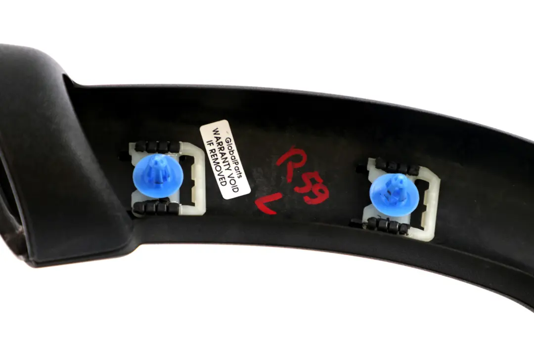 Coperchio protezione antiribaltamento anteriore sinistro per Mini Roadster R59 con numero di parte 2759289 Mini Roadster R59 Coperchio protezione antiribaltamento anteriore sinistro - SKU 2759289 - Numero di parte 2759289