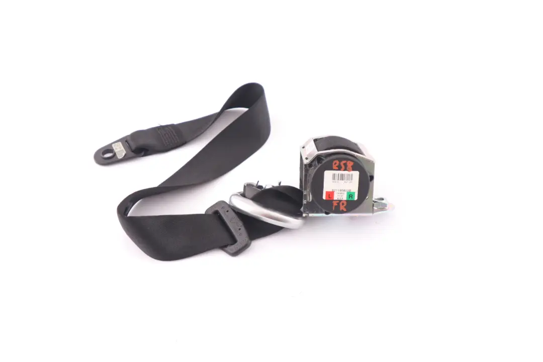 Mini R58 R59 Asiento Seguridad Cinturon Superior Delantero Derecho Negro - SKU 2759364 - Número de pieza 2759363