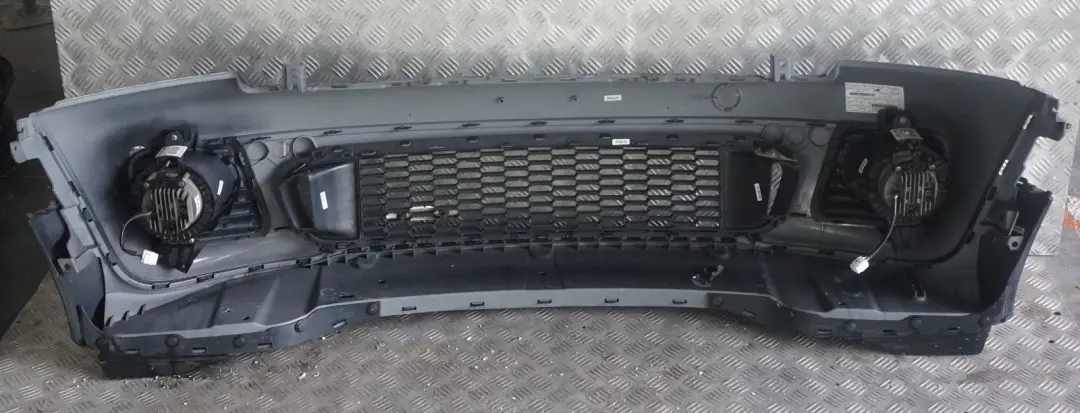 BMW Mini Cooper JCW R58 R59 Complete Front Bumper Trim Panel Midnight Black A94 - SKU 2759494-MNB - Part number 2759494