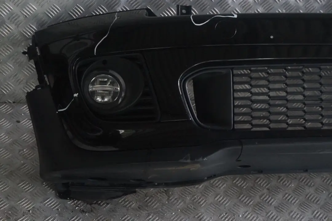 BMW Mini Cooper JCW R58 R59 Complete Front Bumper Trim Panel Midnight Black A94 - SKU 2759494-MNB - Part number 2759494