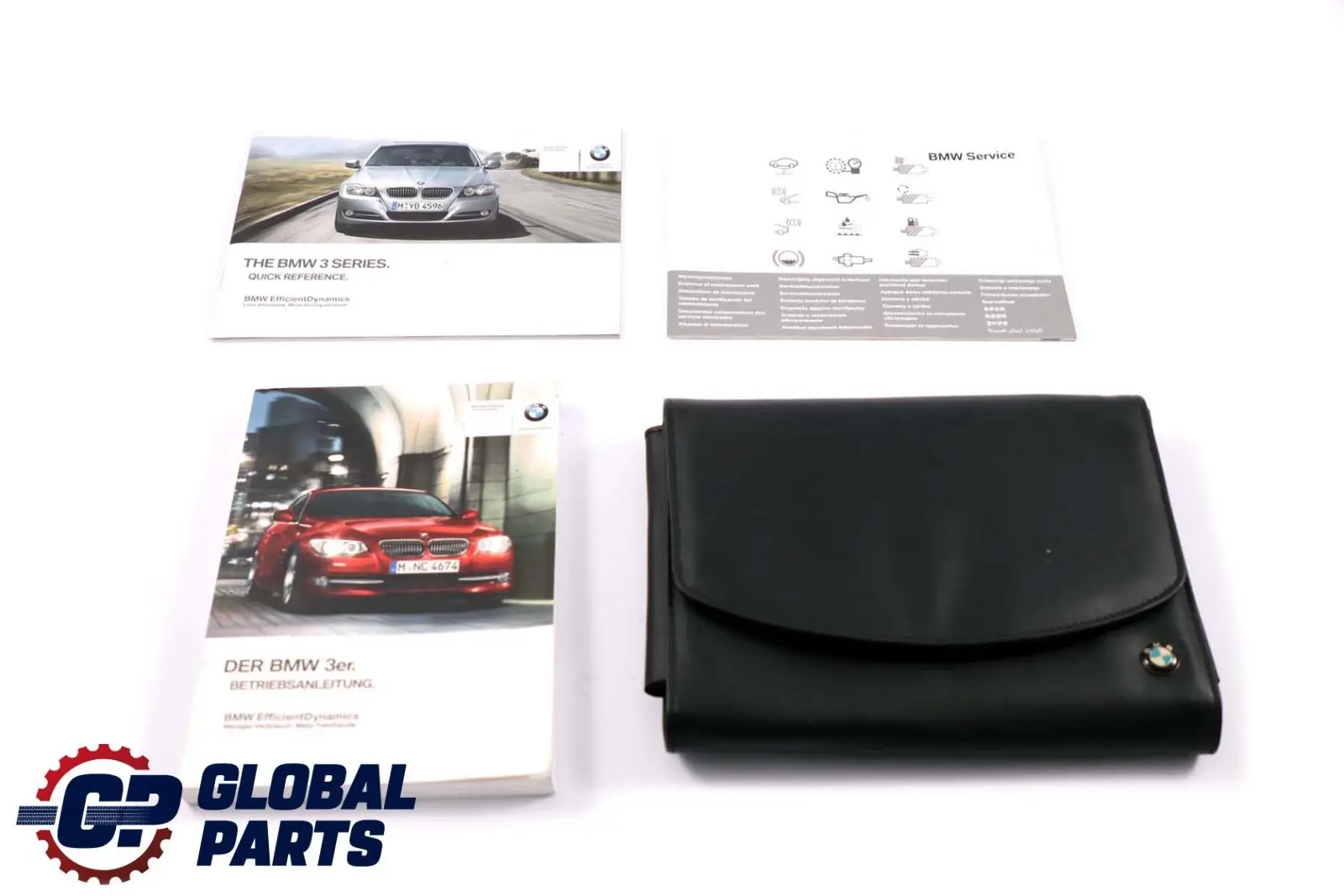 BMW 3 Series E92 E93 LCI Service Booklet Owner's Handbook Pouch Case Wallet