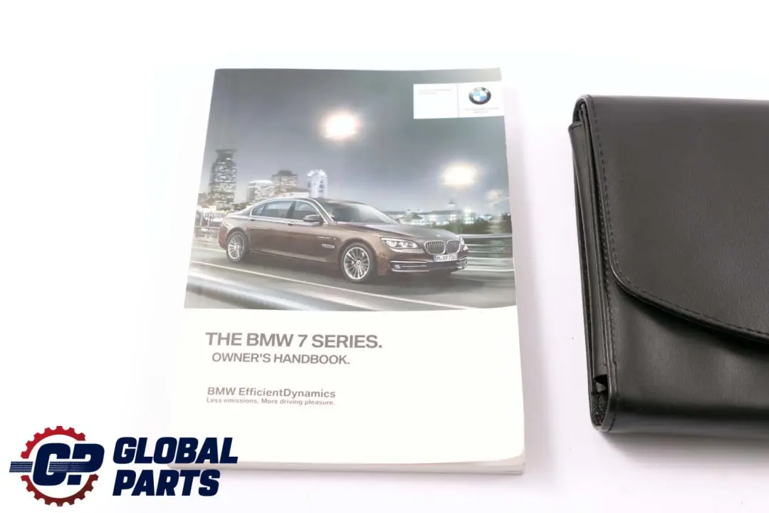 BMW 7 Series F01 F02 LCI Service Booklet Owner's Handbook Set Pouch Case Wallet - SKU 2902672 - Part number 2902672