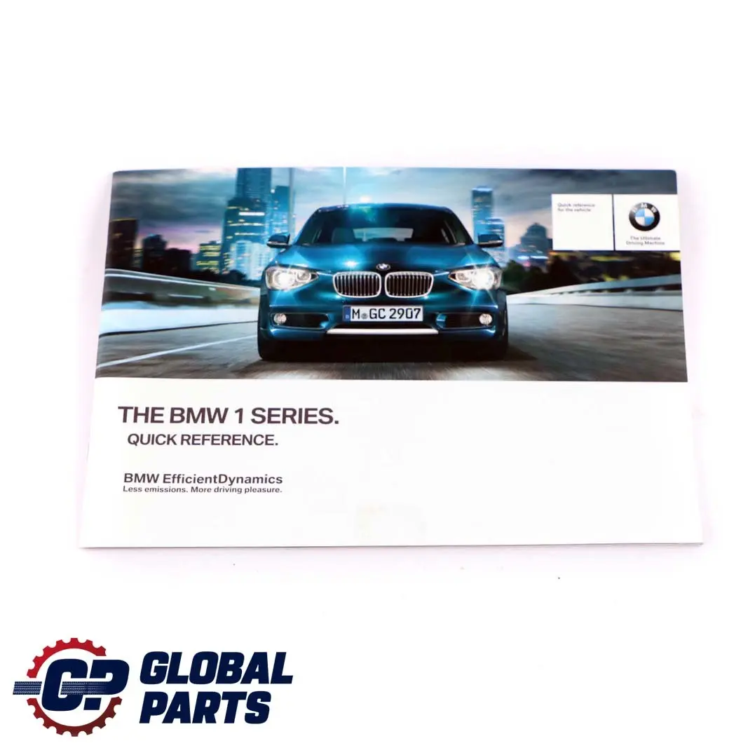 Owner's Handbook Booklet Book Set Case Wallet to BMW 1 Series F20 F21 with Part number 2907070 BMW 1 Series F20 F21 Owner's Handbook Booklet Book Set Case Wallet - SKU 2907070 - Part number 2907070