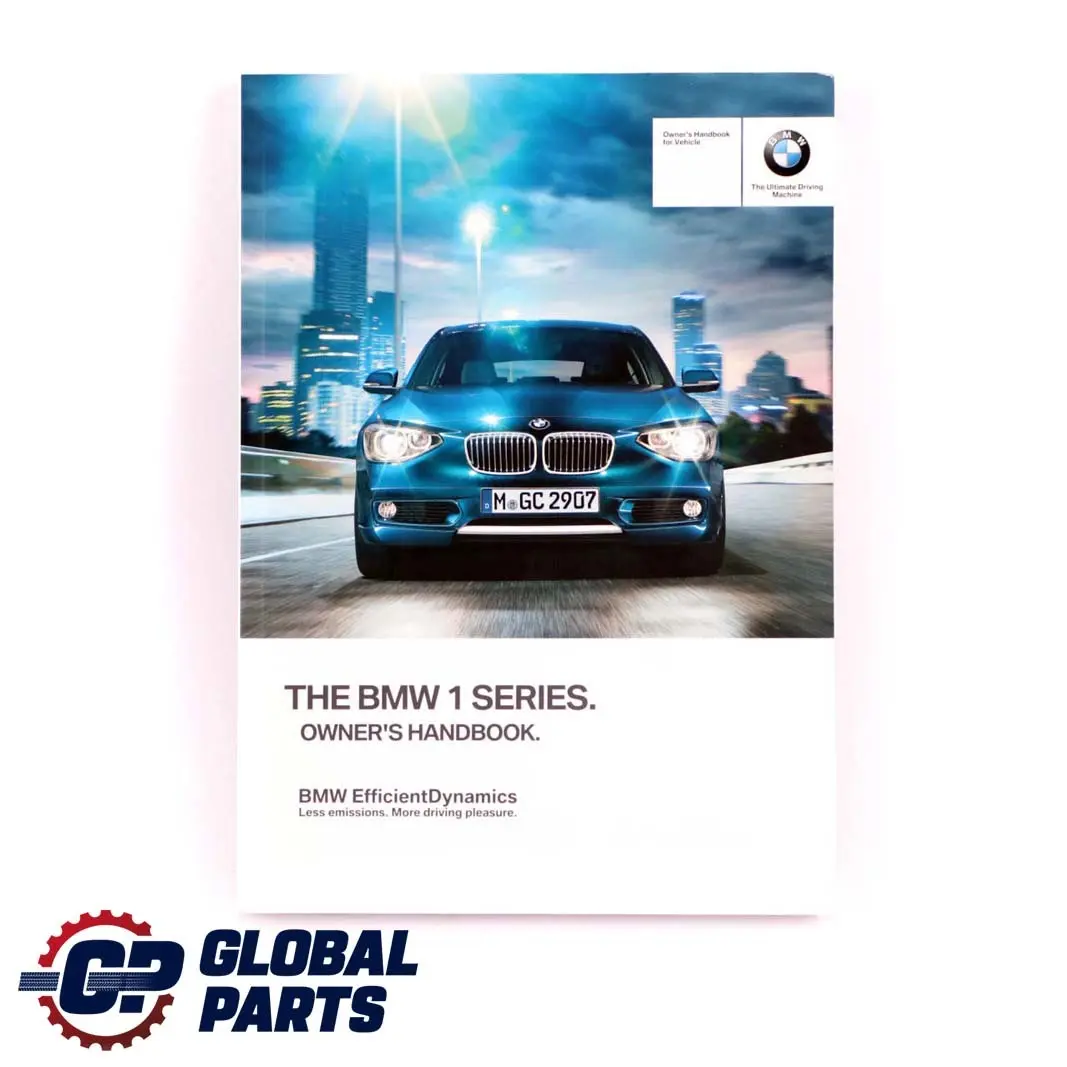 BMW 1 Series F20 F21 Owner's Handbook Booklet Book Set Case Wallet - SKU 2907070 - Part number 2907070