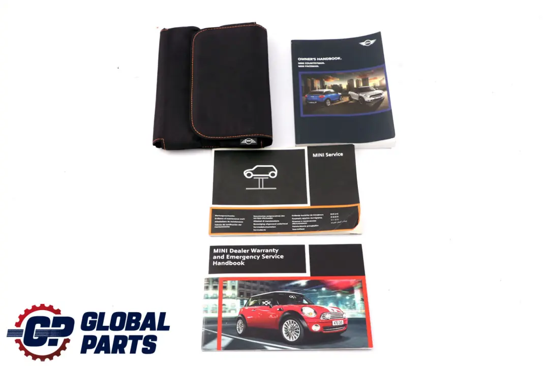 BMW Mini Countryman R60 Service Booklet Owner Handbook Case Wallet Set - SKU 2927839 - Part number 2927839