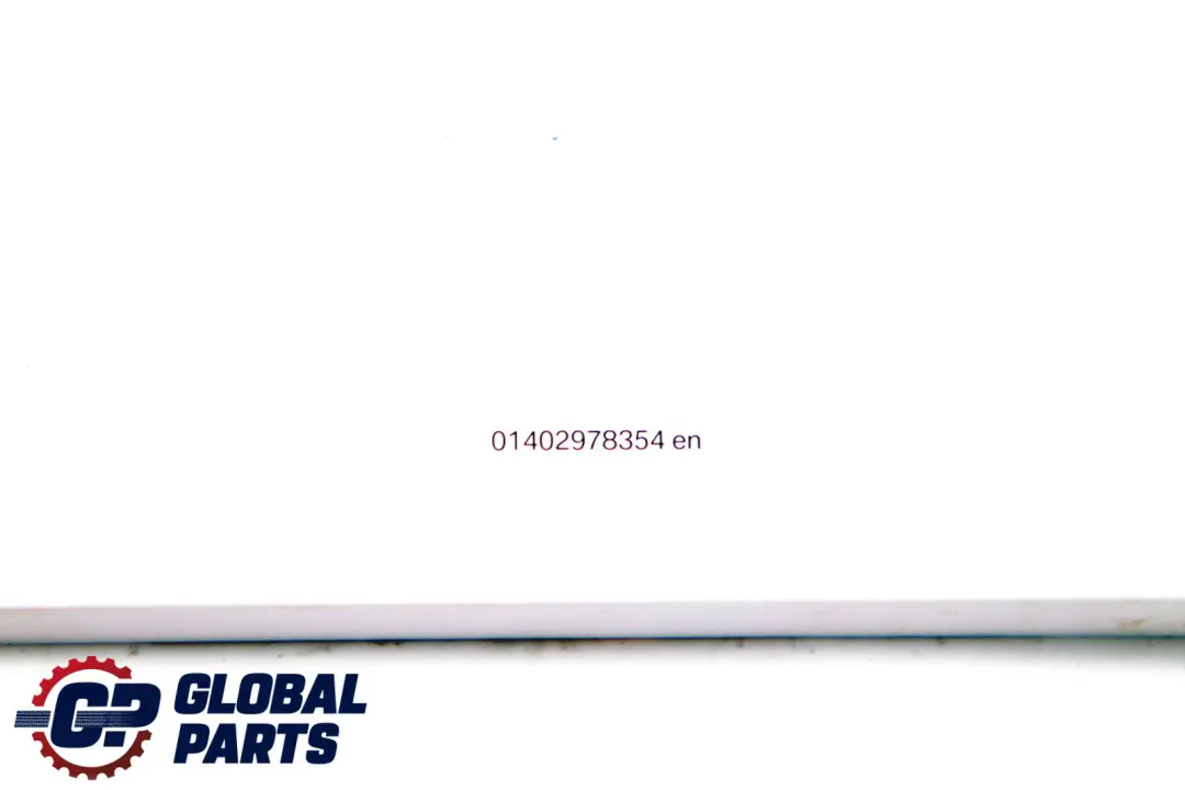 BMW X1 Series F48 Booklet Book Owner's Handbook - SKU 2978354 - Part number 2978354