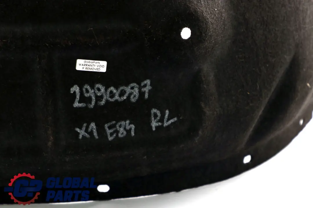 Fila E84 Posteriore Sinistra Passaruota Copertura Carenatura per BMW X1 con numero di parte 2990087 BMW X1 Fila E84 Posteriore Sinistra Passaruota Copertura Carenatura - SKU 2990087 - Numero di parte 2990087