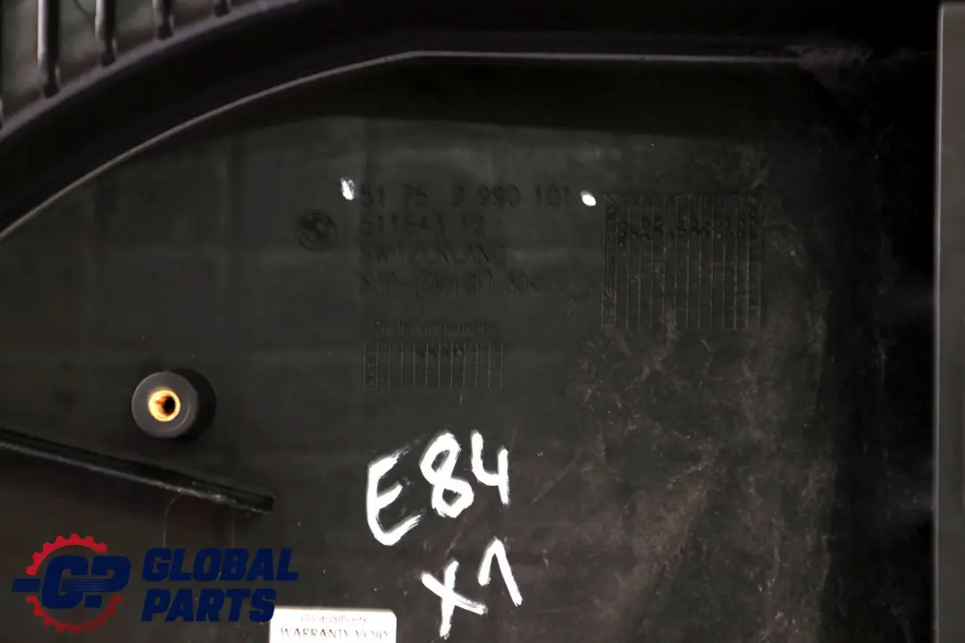 BMW X1 E84 Schowek Wanna Pojemnik Bagażnika - SKU 2990101 - Numer Części 2990101