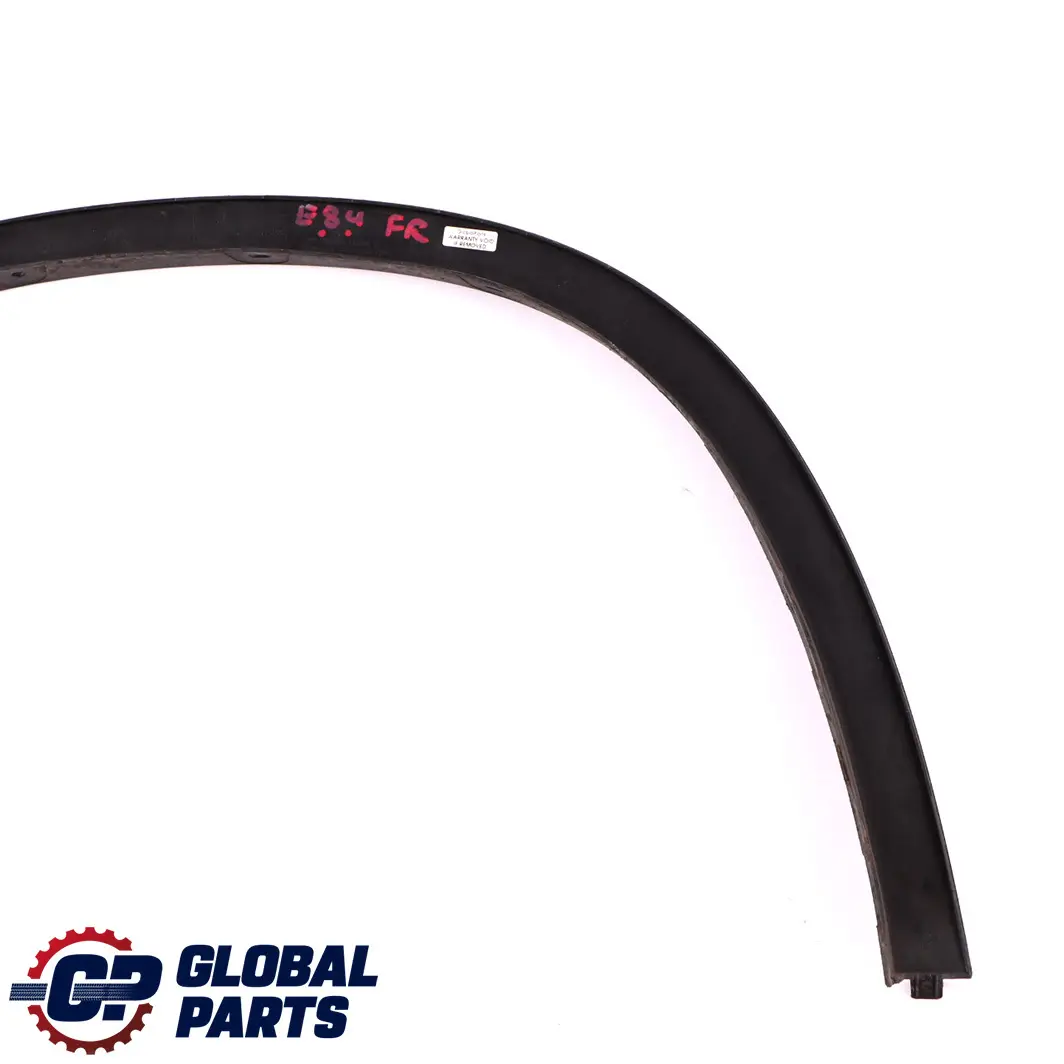 BMW X1 Series E84 Front Right O/S Wheel Arch Cover Trim Moulding Black - SKU 2990166 - Part number 2990166