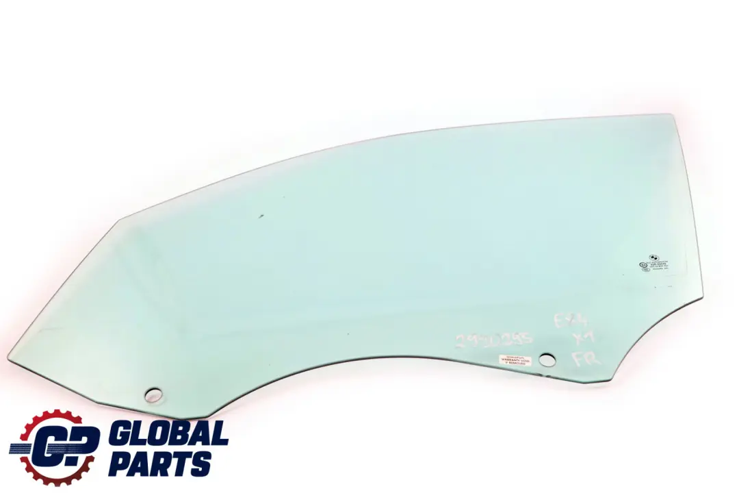 Puerta Delantera Izquierda Cristal Ventana Lateral Verde AS2 para BMW E84 con número de pieza 2990295 BMW E84 Puerta Delantera Izquierda Cristal Ventana Lateral Verde AS2 - SKU 2990295 - Número de pieza 2990295