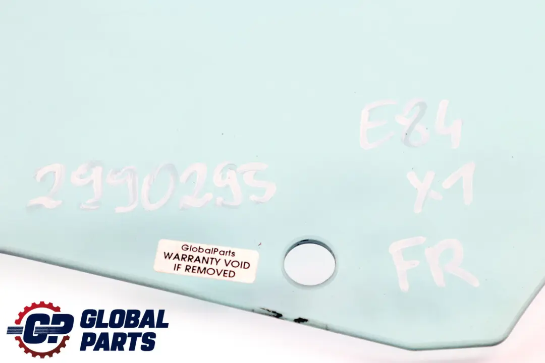Front Left Door N/S Side Window Glass Green AS2 to BMW X1 Series E84 with Part number 2990295 BMW X1 Series E84 Front Left Door N/S Side Window Glass Green AS2 - SKU 2990295 - Part number 2990295